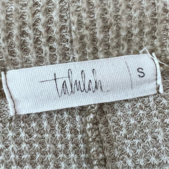 Shop Talulah Knit Oversized Dolman Sleeve Top in Tan size Small - Picture 3 of 11